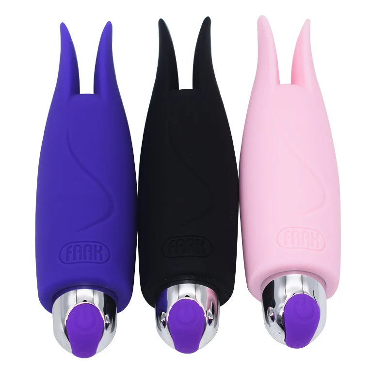 ASHBURN 13cm Female Clitoris Masturbator Clitoris Vibrator Toys Breast Massager Nipple Vibrating for Couples