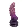 Realistic Monster alien Dildo Fantasy Thick Giant Animal Dragon Anal Dildo with Suction Cup Silicone Luminous Penis G-Spot Dildo