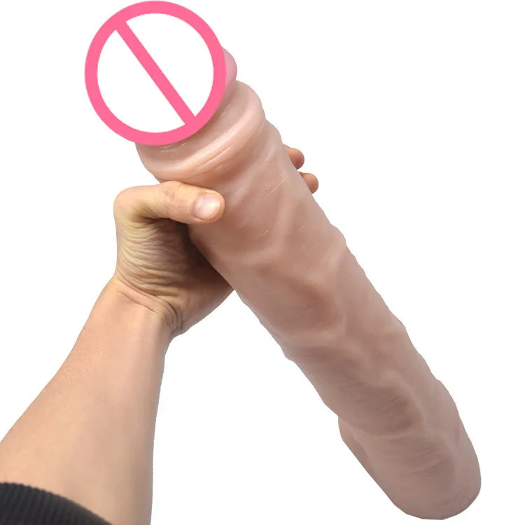 45cm extra Large Dildo king Size Monster Rubber Penis Xxxl Dildo Anal Big Plug Sexual Toys 7.4cm Diameter Dildos Gigantes