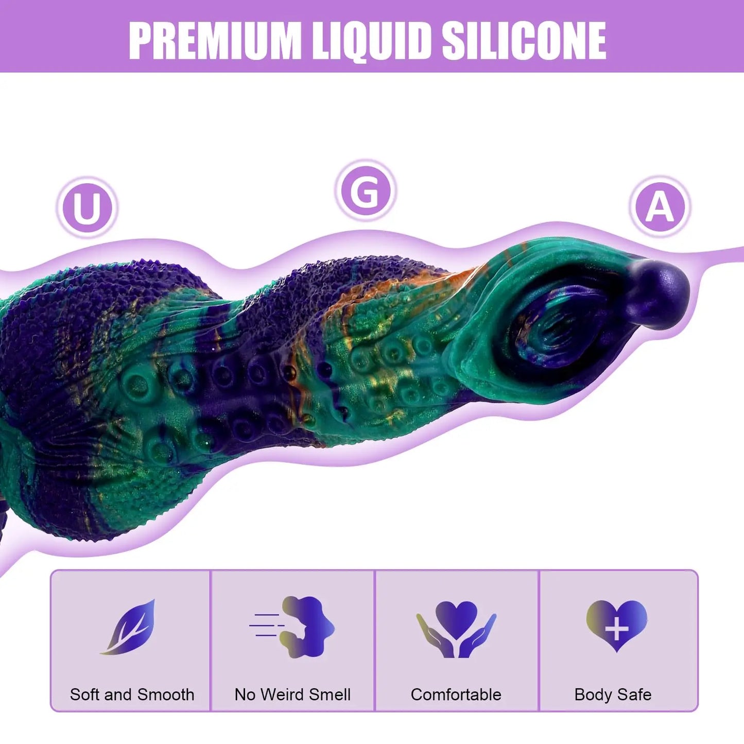 Huge Monster Fantasy Tentacle Sex Toy Silicone Realistic Dog Knot Dildo with Suction Cup G Spot Big Thick Anal Plug Masturbator