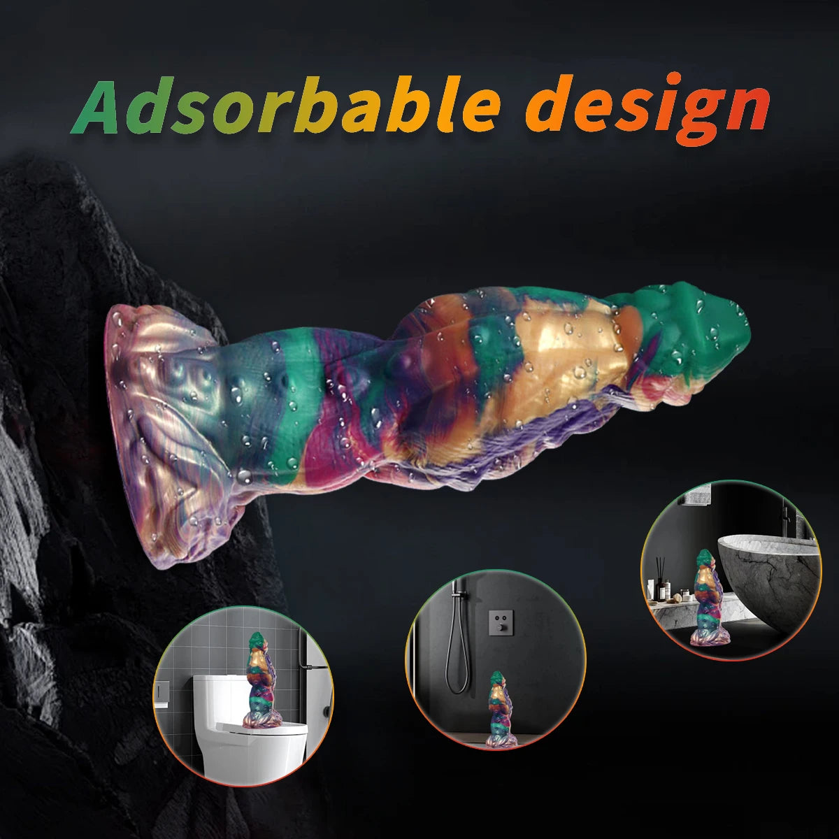 Super Huge Monster alien Dildo with Suction up Extra Large Fantasy Massive Giant Penis G-spot Stimulation Adult Sex Toy for Men