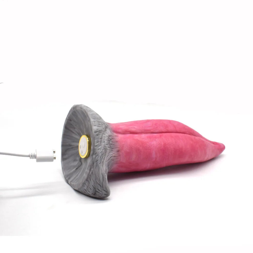 ASHBURN Magic Tongue 10 SPEED Remote Control Vibrator USB Rechargeable Sex Toys