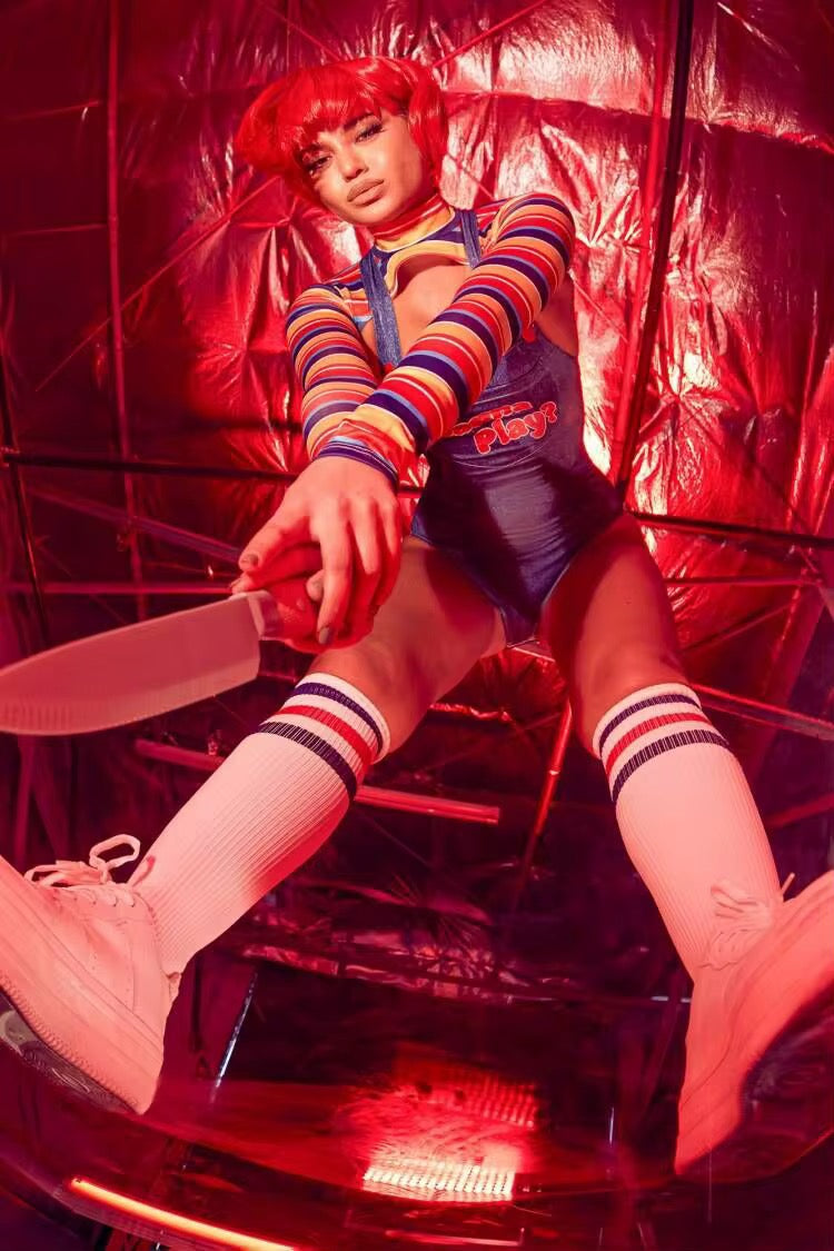Chucky sexy Halloween costume bodysuit/dress/romper