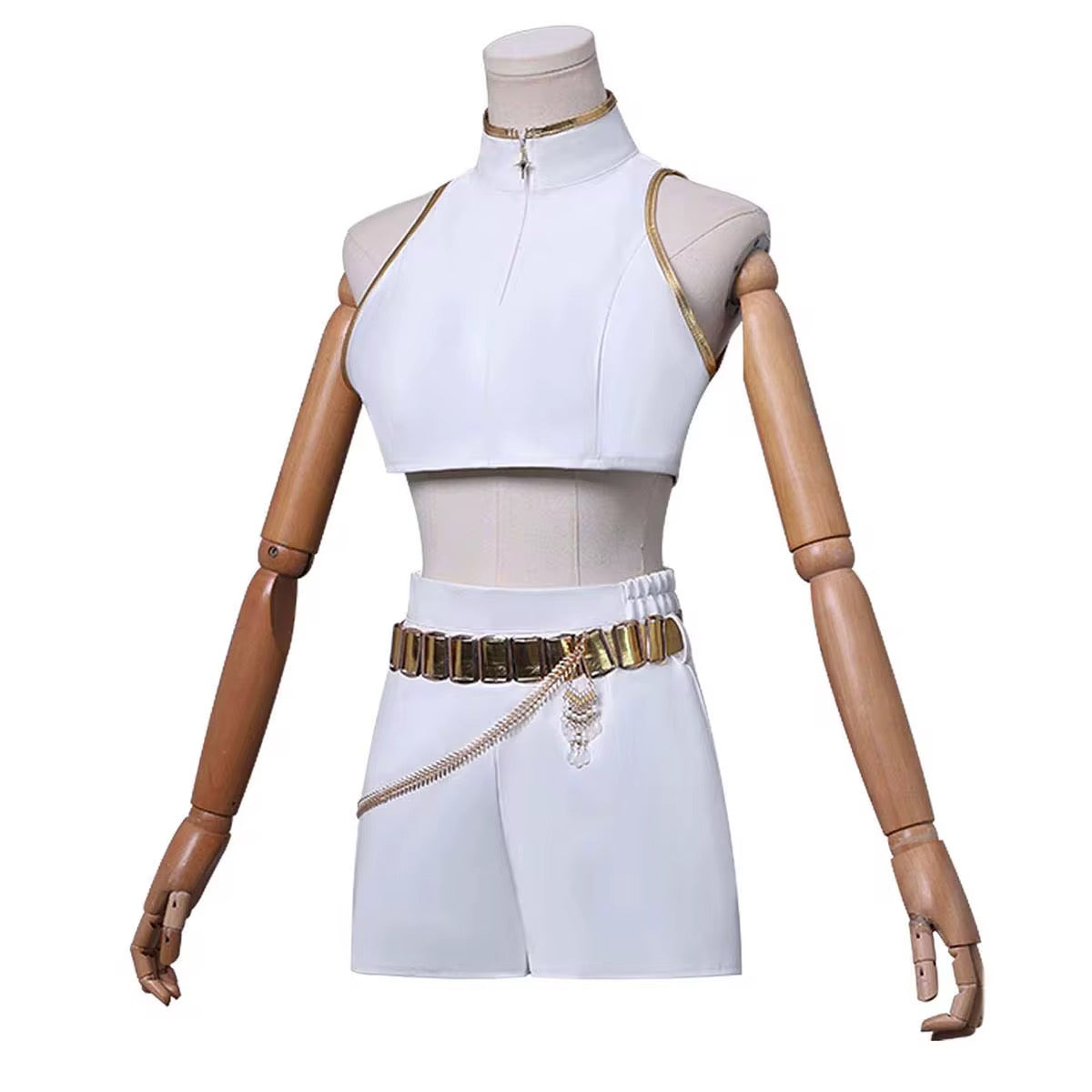 Full Kpop Demon Hunter Rumi Costume Rumi set including Adult braided Wig