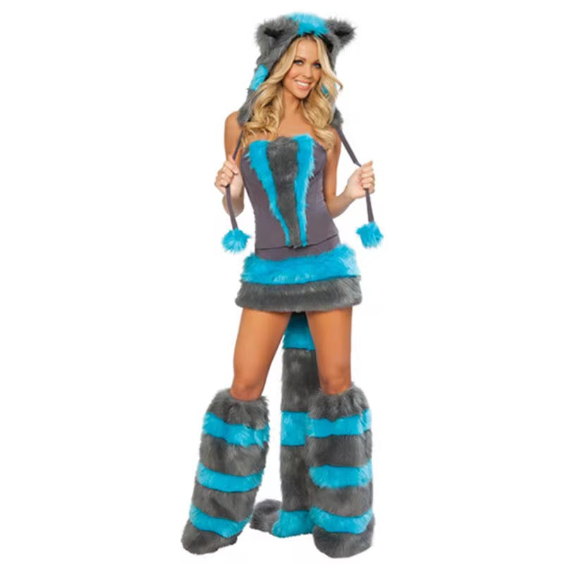 Cheshire Cat
Blue and Grey furry sexy costume Furry