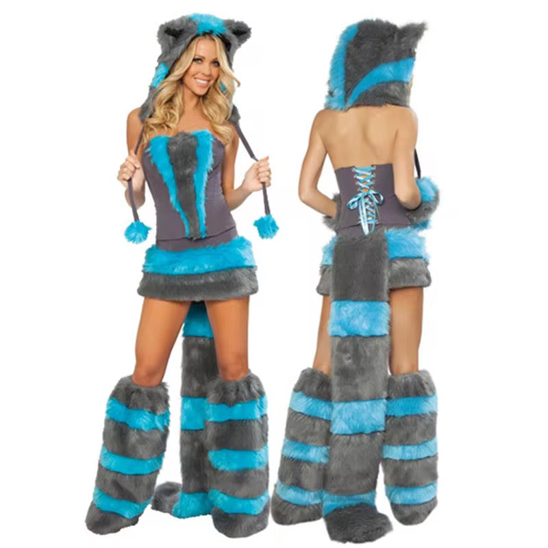 Cheshire Cat
Blue and Grey furry sexy costume Furry