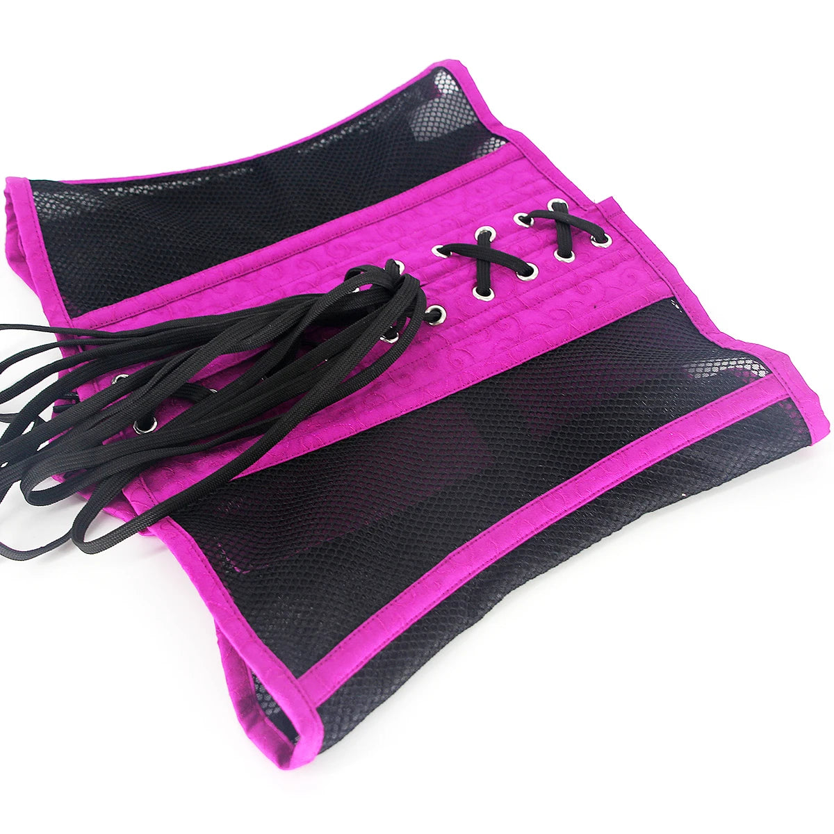 Elegant Underbust Corset Bustier Lace-Up Waist Trainer Corset for Evening Dress Shapewear