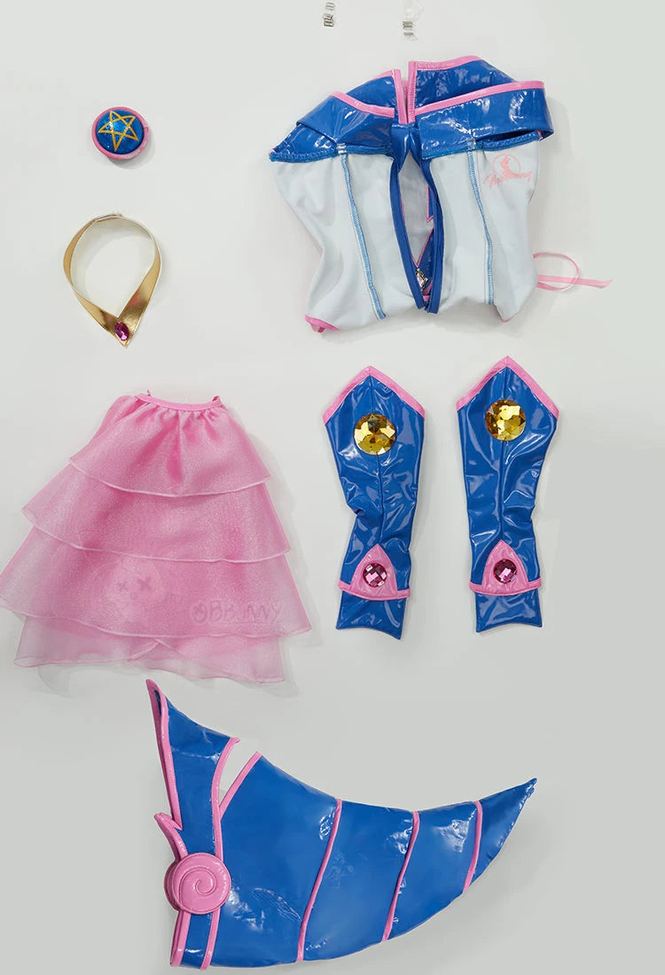 Anime Sexy Dark Magician Girl Cosplay Costume Hat Dress Role For Women Men PU Leather Bodysuit Anime Cosplay Costume Party Suits