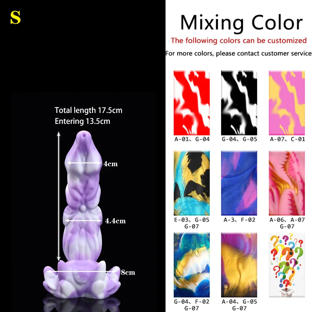 Nothosaur Yvon Dildos Huge Penis Sexy toy Anal Dildos for Women Man Silicone Soft Anal Prostate