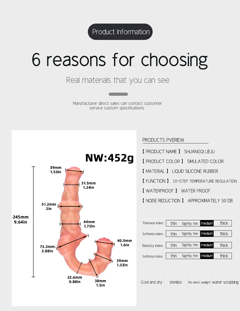 NEXUS BITE – Dual-Headed Vibrating Strap-On; Pegging Realistic Dildos Vibrator