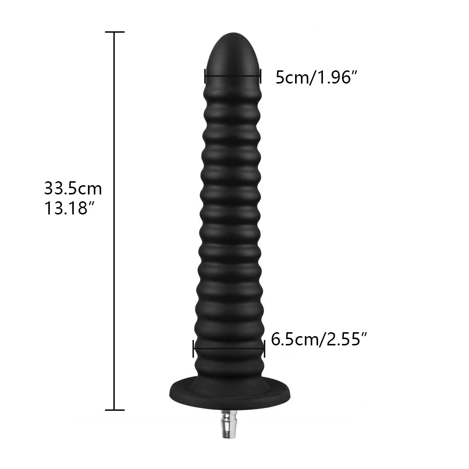 ROUGH BEAST Sex Machine Dildo Attachment for Vac-U-Lock Masturbation Machine Silicone Anal Plug Stimulation Erotic Adult Product
