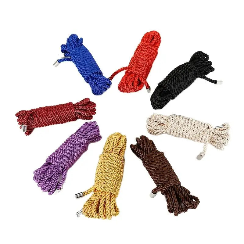 ASHBURNS 5m 10M Cotton Rope Female Adult Sex products BDSM Bondage Soft Rope Adult Games Binding Rope Role-Playing Sex Toys for couples