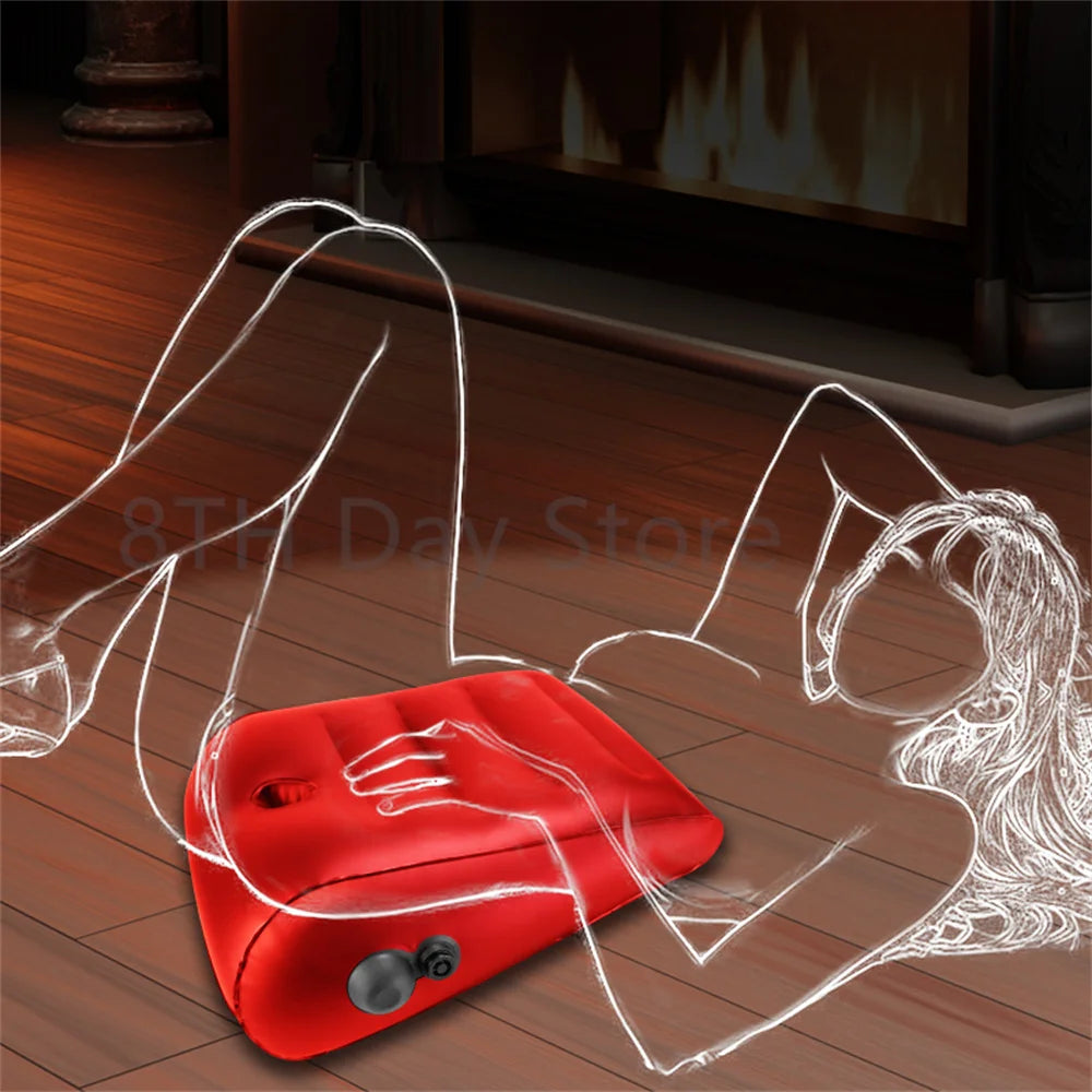 Sexual Dildo Pillow For Sex Multi Deeper Position Support Cushion Triangle Inflatable Ramp Furniture Adult Couple Sexy Toys Shop