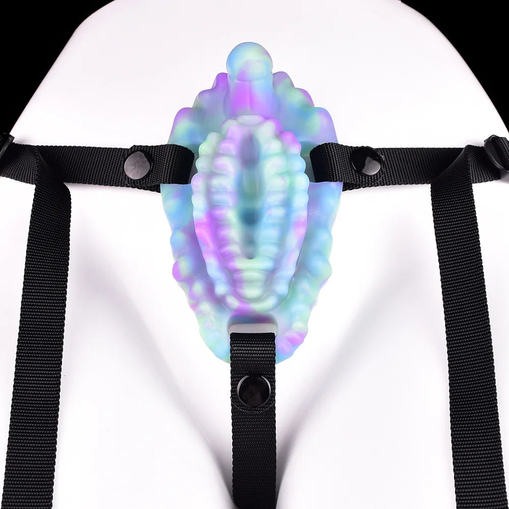 ASHBURN Strapon Silicone Sex Grinder Foreplay Massager Grinding & Humping Toy For Beginner Masturbator Clitoris Stimulator