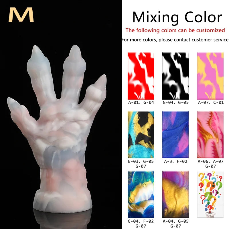 Fantasy Dragon Claw monster Toys Silicone