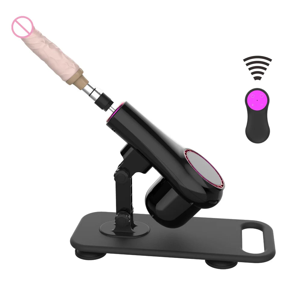 ROUGH BEAST New Sex Machine with 3XLR Attachments Automatic Telescopic Wireless Masturbation Machine for Women and Men Sex Toys