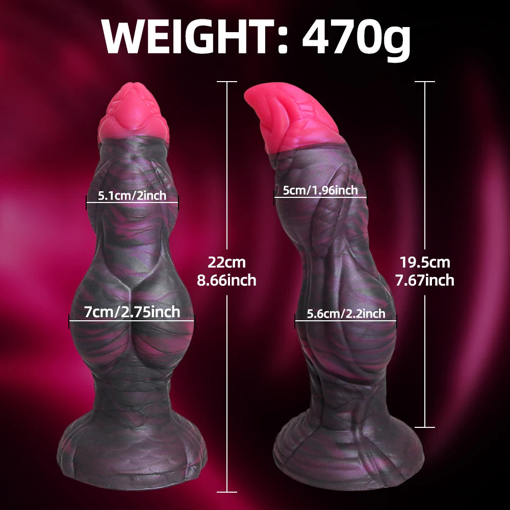 Monster Dildo Anal Butt Plug Silicone Dog Dildo Suction Cup Huge Fantasy Sex Toys For Women Couple Adult Toys Erotic Adult 18+