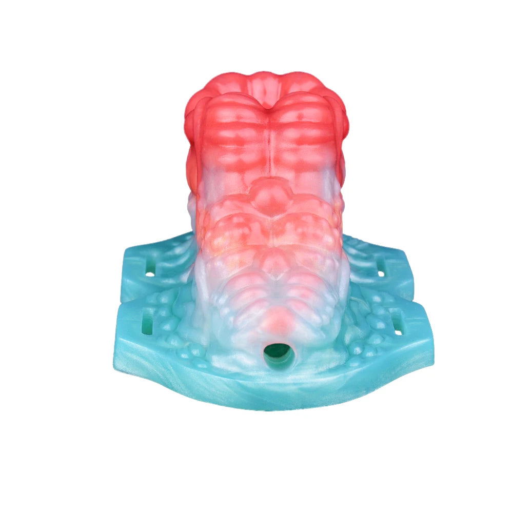 ASHBURN Fantasy Liquid Silicone Vibrator Sex Grinder Granule G-spot Stimulate Clitories Anal Massage Foreplay Sex Toy for Women Men