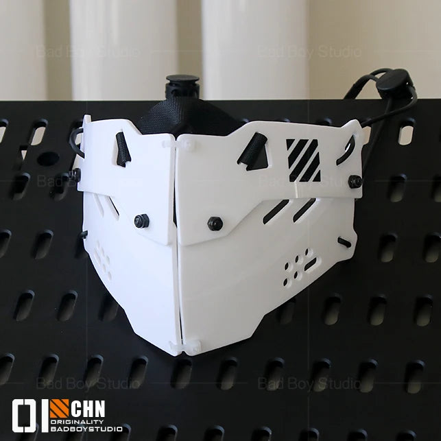 Game Cyberpunk Cosplay Mask Accessories Women Sci-fi mechanical mechs Mask Hand Armor Cosplay Props Halloween