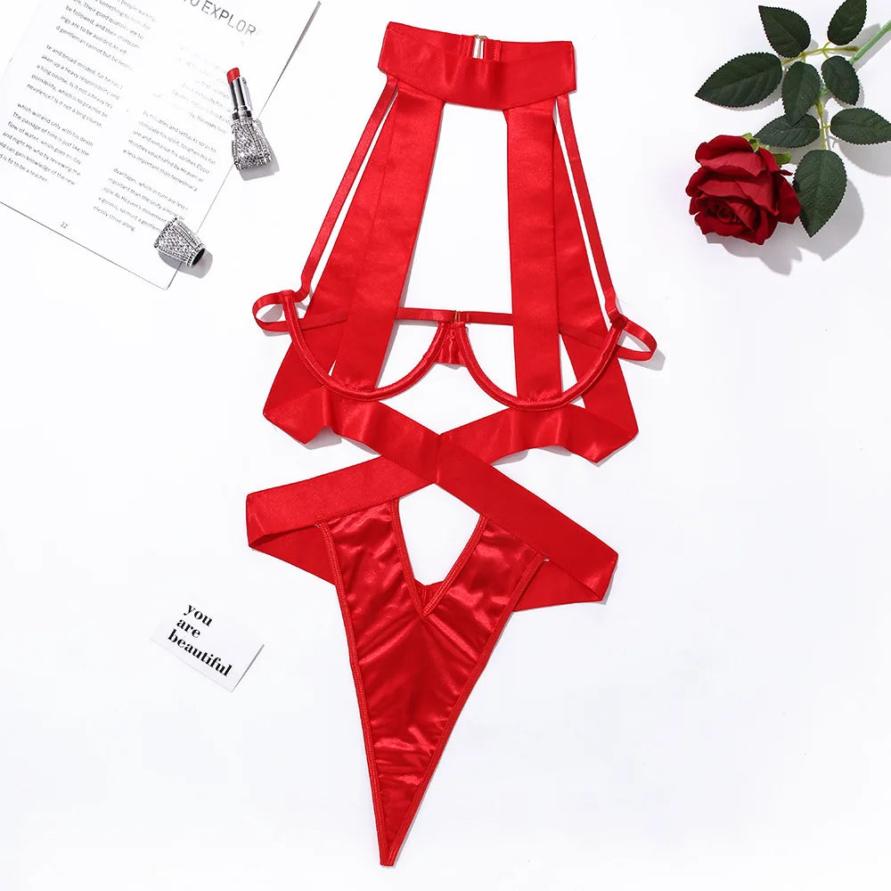 Women's Event Underwear for Women Without Censorship Bilizna Sexy Set Womens Lingeries Sexy Night Clothes Sexual Woman Lingerie