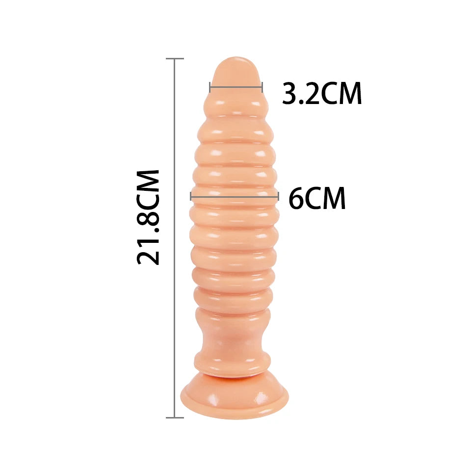 ROUGH BEAST Anal Dildos for womans mens prostate massager and Anus Soft Skin Huge butt plug Sex Toys for Women Masturbation