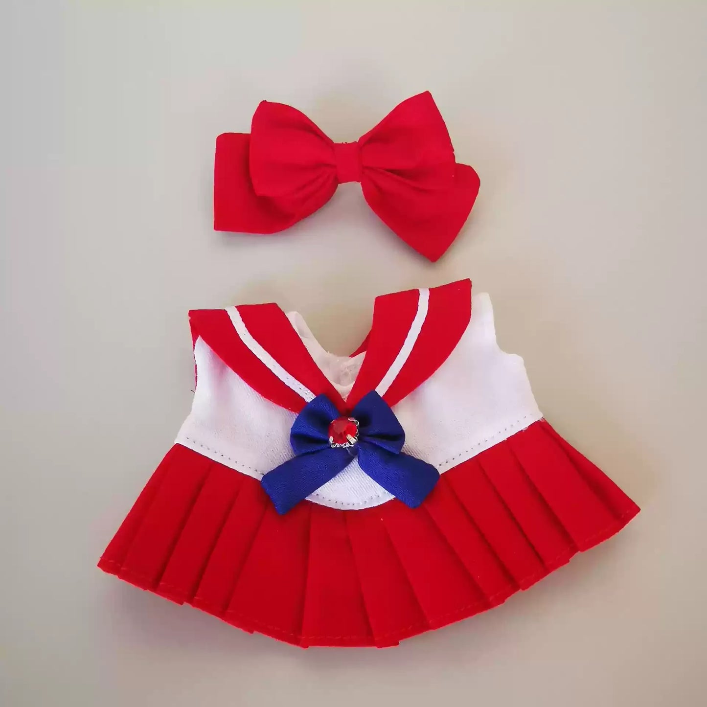 17cm Lafufu Clothes V1 Lafufu Cute Sailor Uniform Vinyl Doll Lafufu Beautiful Cute Kit Accessories Sitting Party Gifts
