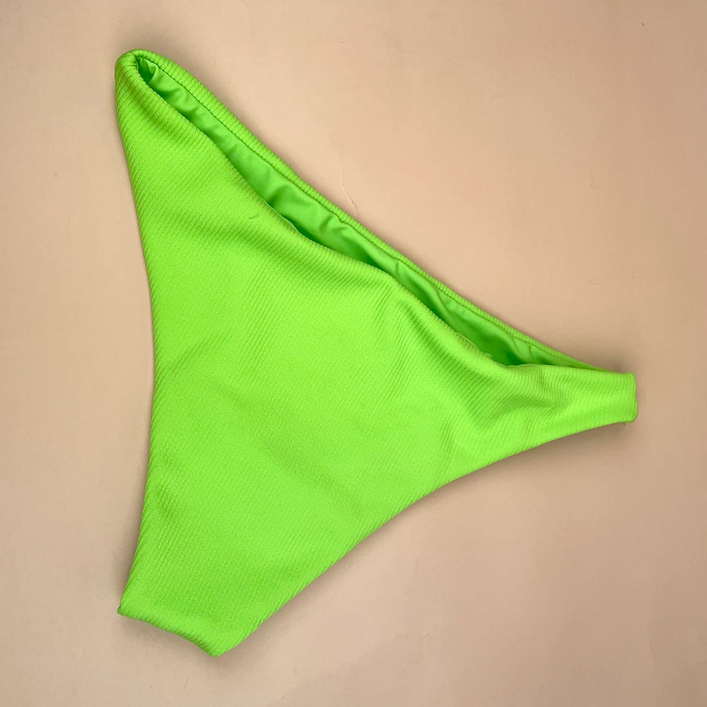 Funny Bikini Women Alien Peace Print Bra Triangle Bottoms Swimsuit Split Bathing Suit Underwear Sexy Bikinis Swimwear