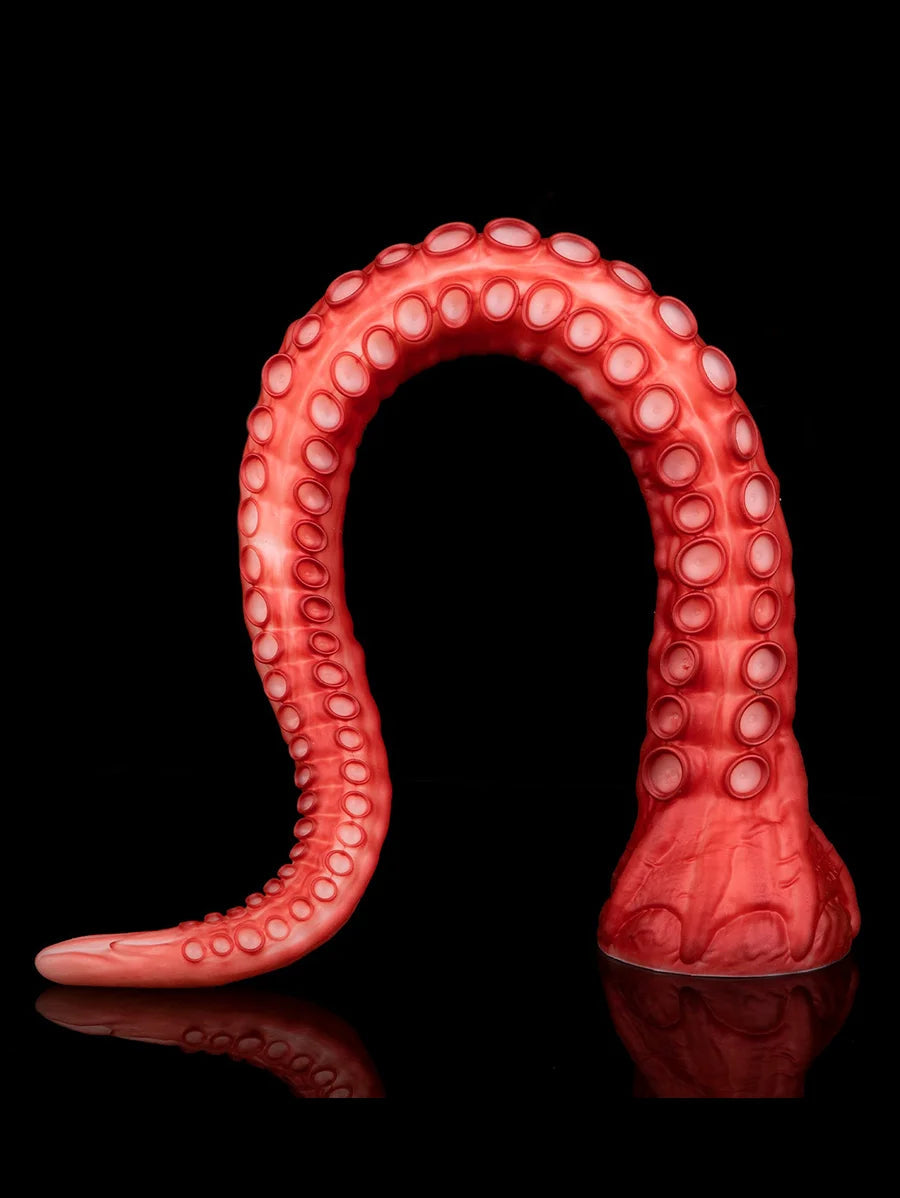 ALLA Tentacle Dildo Color Silicone Toys Realistic Octopus Fake Penis Adult Fantasy Dildo Holder Masturbation sex toy