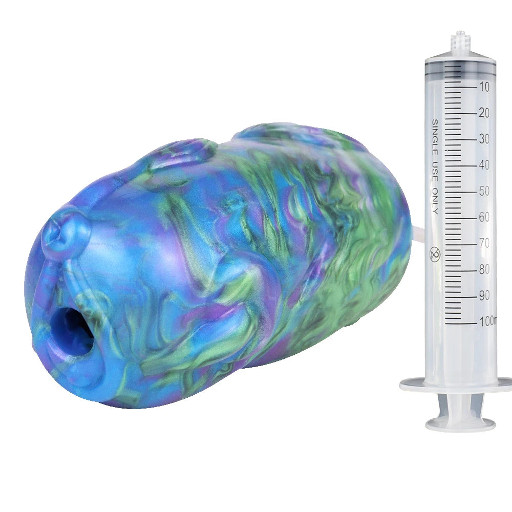 ASHBURN Silicone variety Fantasy MONSTER Realistic Ejaculation Pussy Male Masturbator Squirting Liquid Silicone Sex Toy For Men