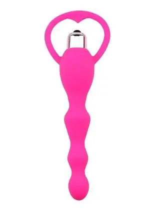 Vibrating Anal Plug Prostate Massage Soft Anal Beads Vibrator Sex Toys For Couples Butt Plug Silicone Adult Products