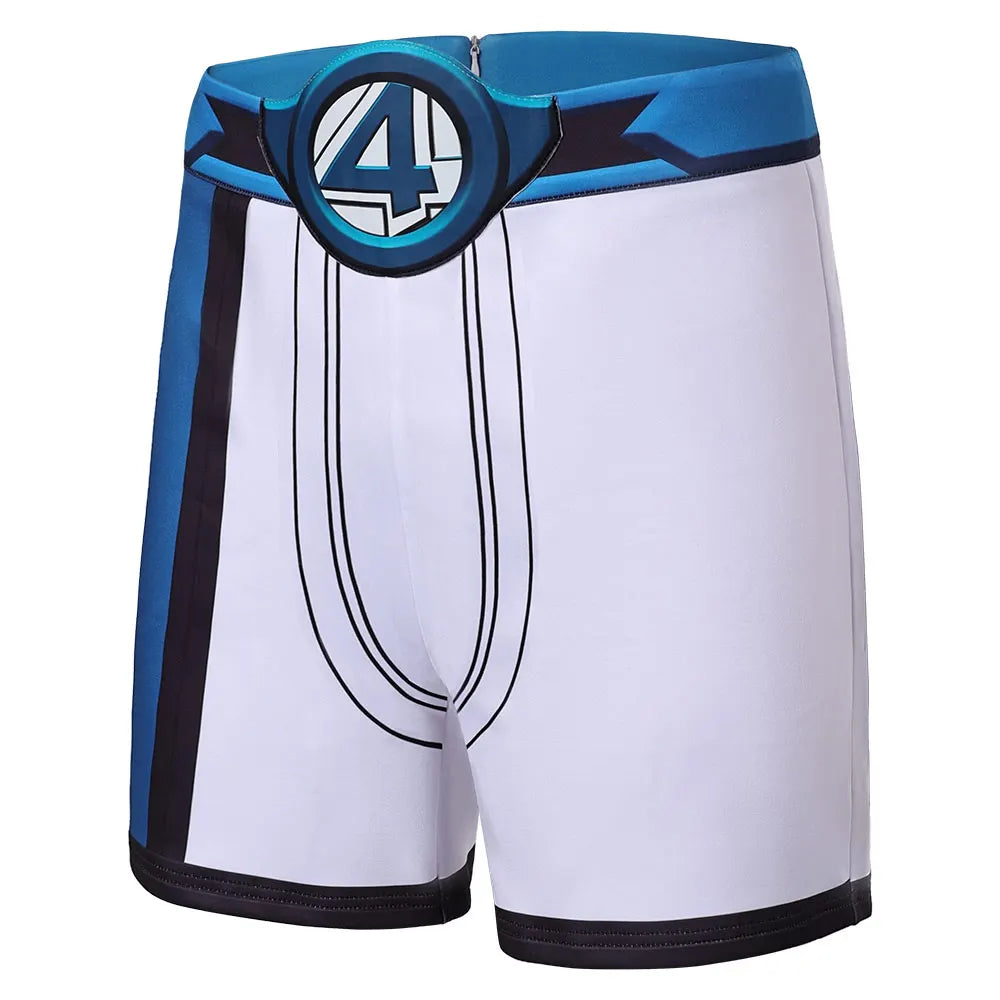 Susan Storm The Thing Cosplay Beach Blue White Suits Shorts Pants Movie Rivals Roleplay Bikini Costume Outfits Halloween Clothes