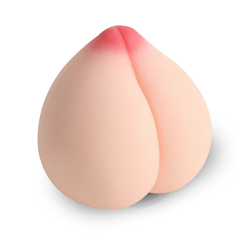 HESEKS Peach Butt Sex Toy for Men Realistic Vagina Portable Pocket Pussy Male Masturbation Cup Soft Masturbation Ass Toys