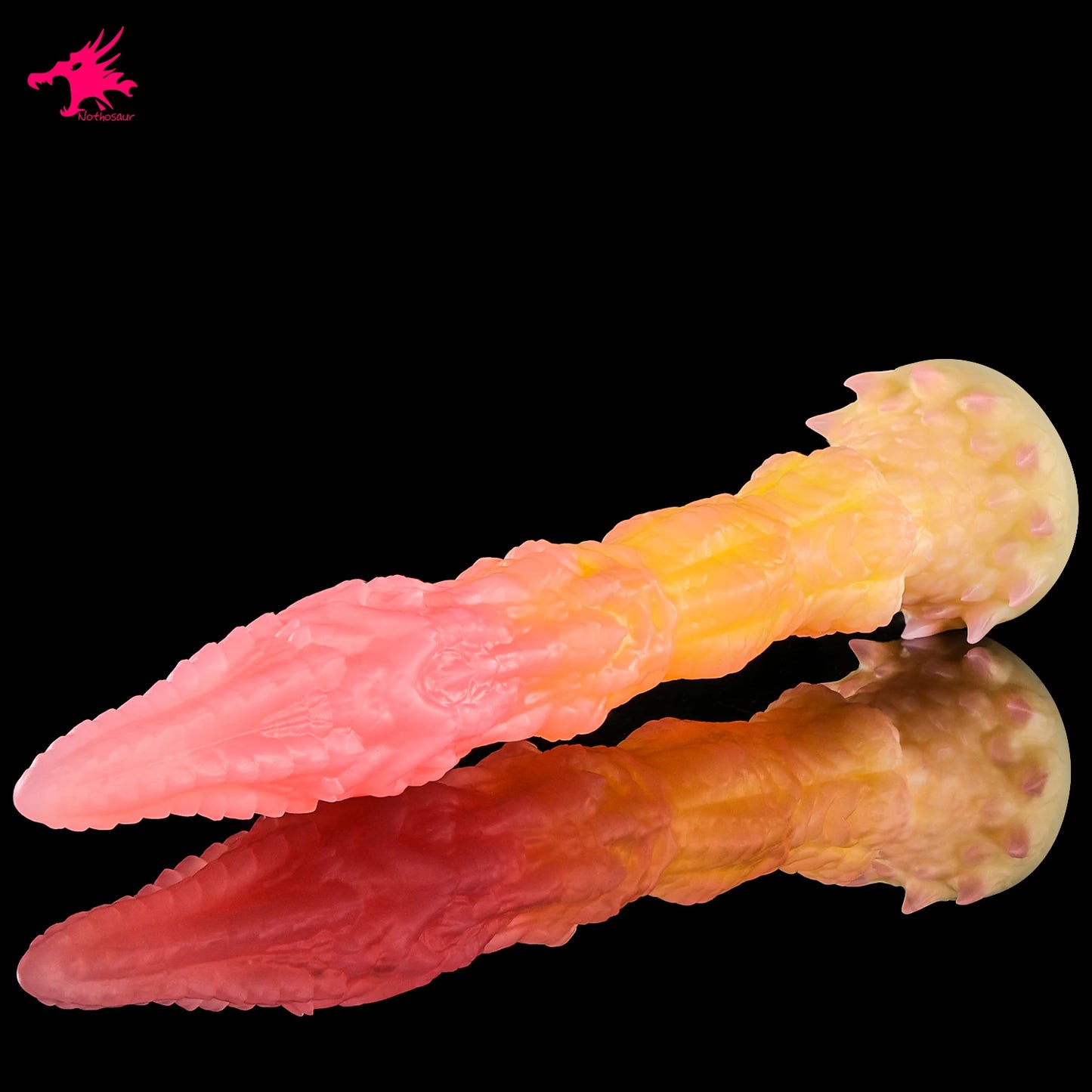 Nothosaur Meo's Ridge Dragon-Shaped Imitation Toy Dildo Super Long Sex Barb for Adult Fantasy Male Female Masturbation Orgasm