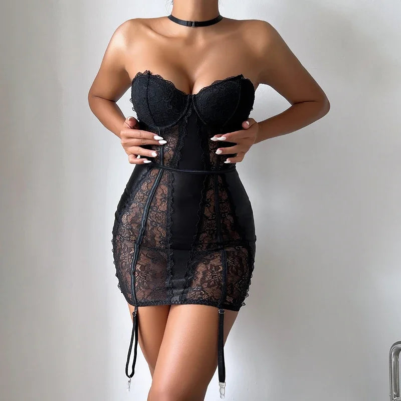 Women Underwear Set Pyjama-sets Bra Sexy Woman Underwear Erotic Lingerie Woman Lingeries Very Sexy Things Women's Clothing Sets