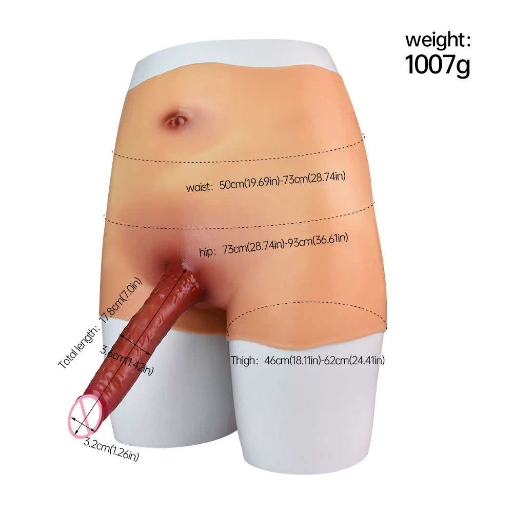 VOID SKIN – Wearable Dildo Plug Pants-STRETCHABLE