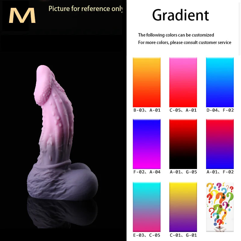 CANON Huge ALIEN Fantasy Dildo CURVY AND THICK MINI-XXL
