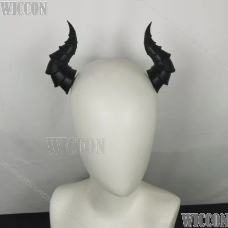 Beast Furry Head Horns Devil Corner Dark Lolita Hair Accessories Spicy Girl Furry Cosplay Holloween Women Men Gifts Customized