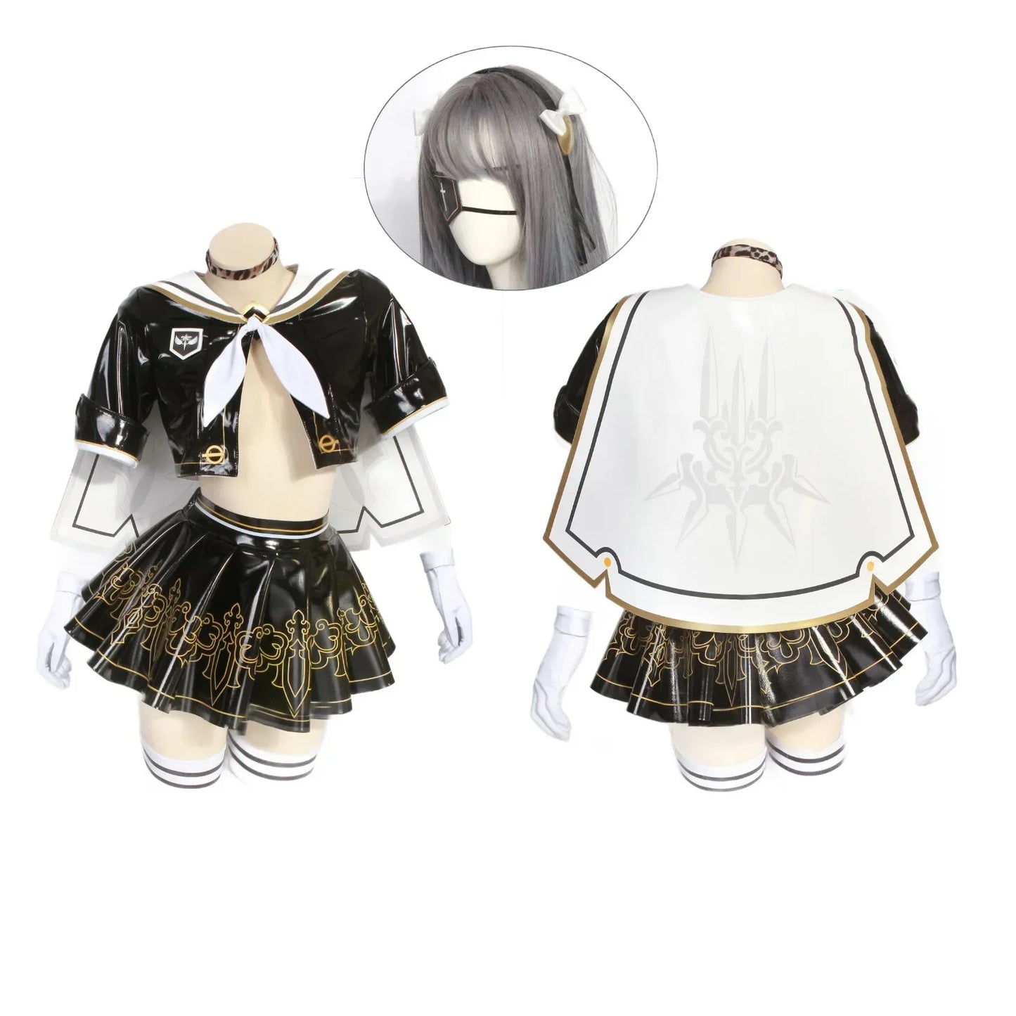 Nier Automata Cosplay Costume Yorha 2B Sailor Suit Sexy Outfit Games Women 2b Role Play Halloween Party Fancy Dress 2B Jk Dress