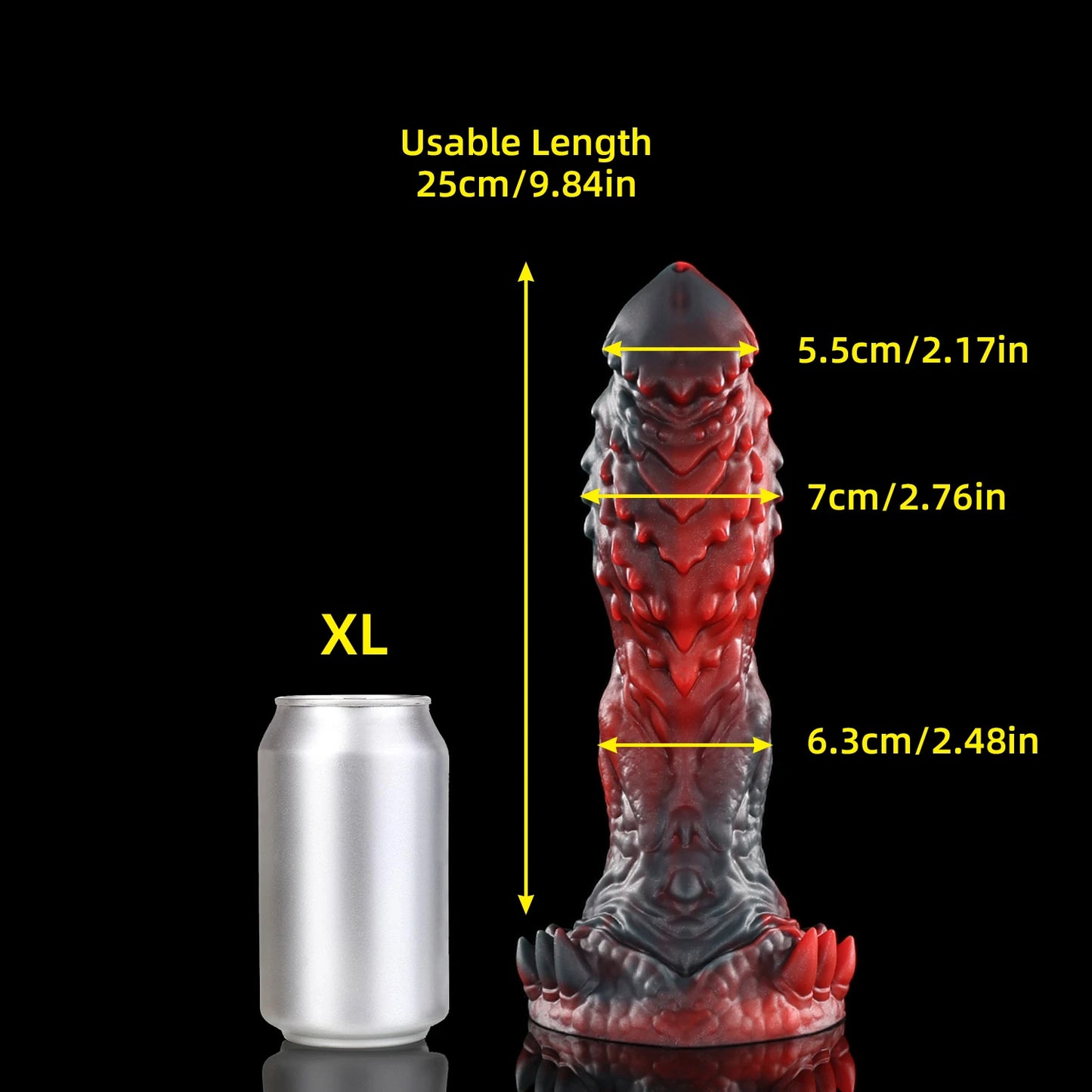 Nothosaur OPALEYE II Barbs Dildo Glowing Realistic Big Penis Huge Butt Plug Anal Sex Toy for Women