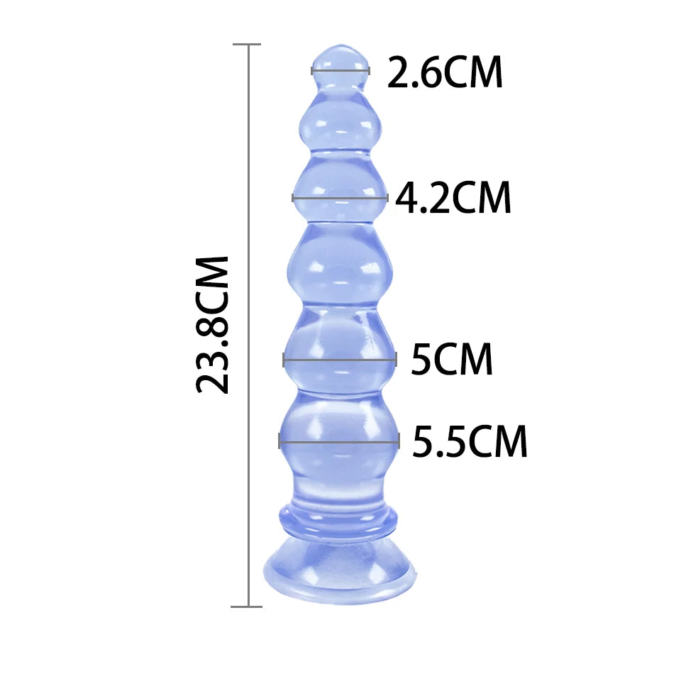 ROUGH BEAST Anal Dildos for womans mens prostate massager and Anus Soft Skin Huge butt plug Sex Toys for Women Masturbation