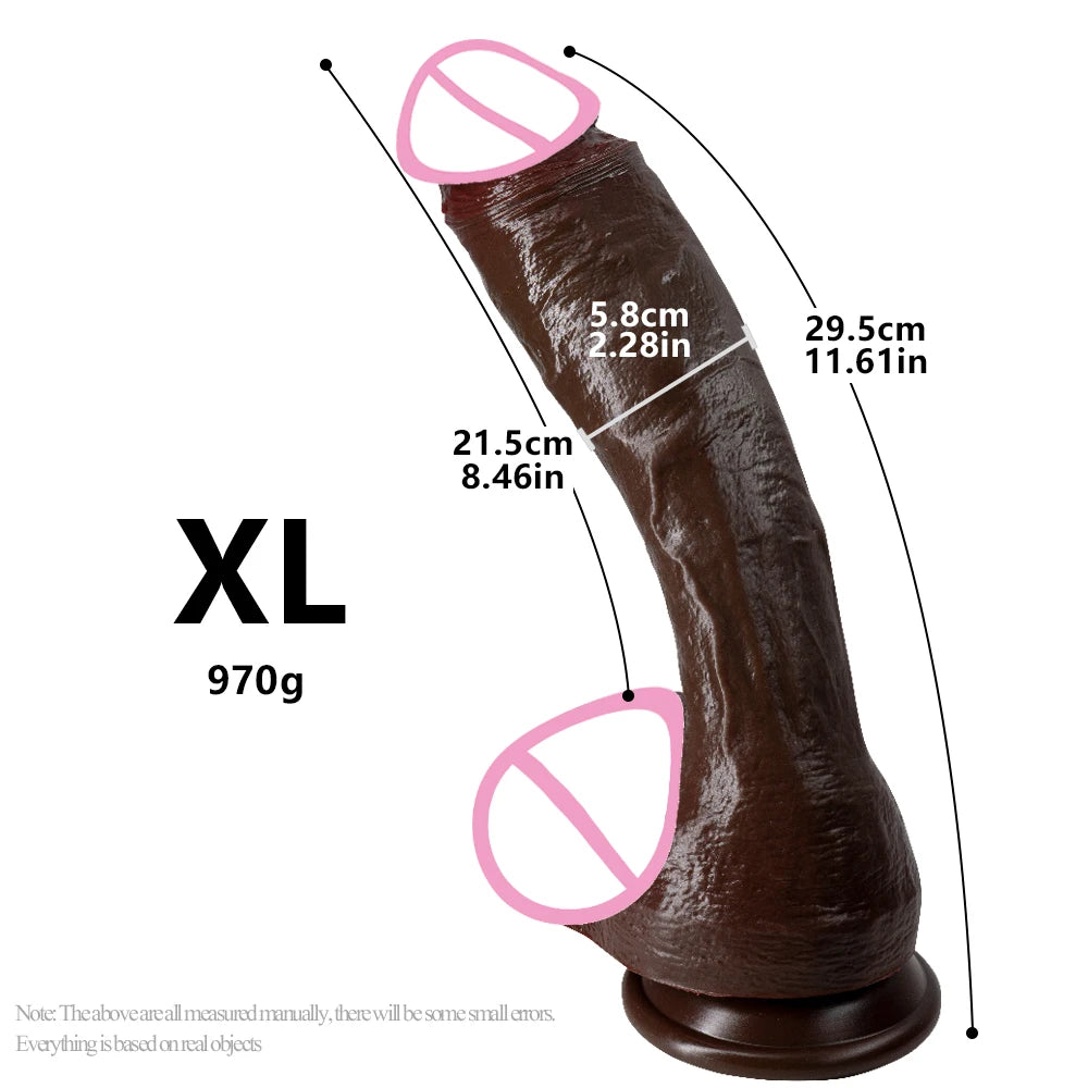 ASHBURNS S-XXL Realistic Long