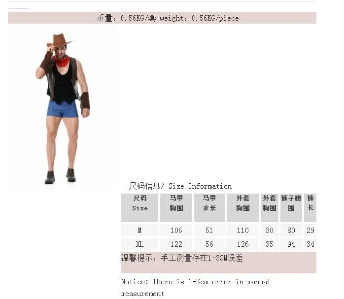 Sexy Mens Firefighter Bodysuit Mesh See Through Underwear Faux Leather Clown Cosplay Costume Nightclub Cowboy Uniform Hat Set
