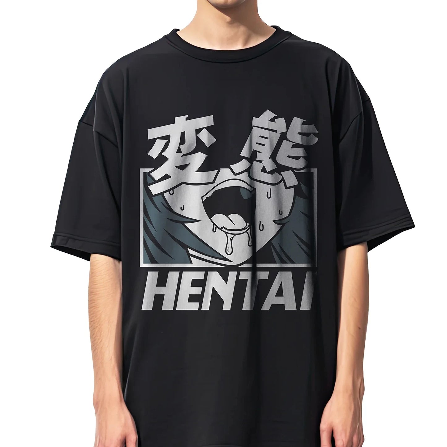 Anime Hentai Waifu Kawaii Girl Men Women Unisex Harajuku T-Shirt Ropa Hombre Streetwear Cotton T Shirts Tops Tees