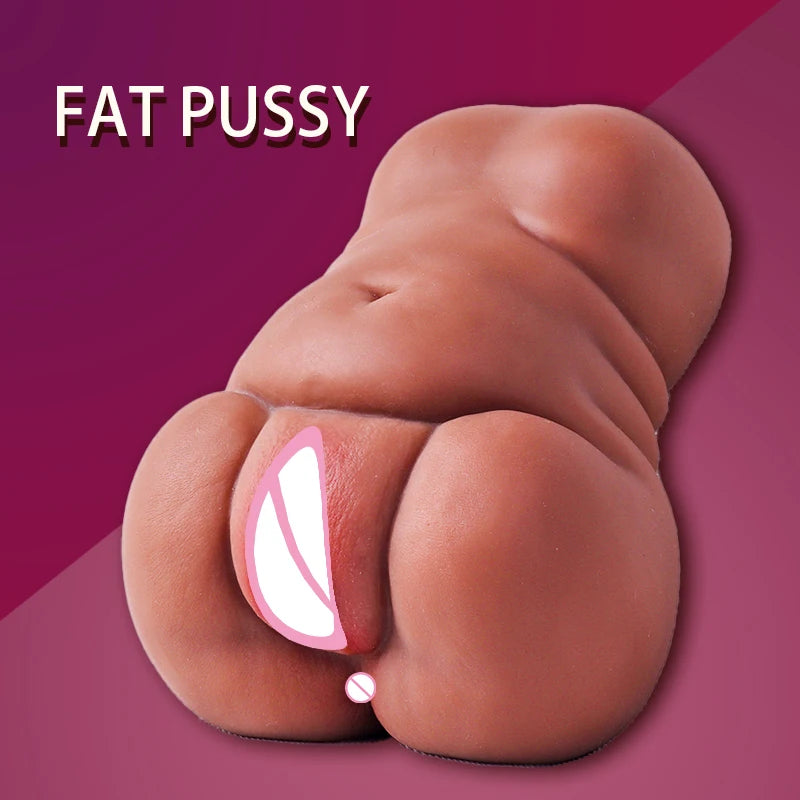 Rubber Vagina Sexy Toys Silicone Butt to Masturbate Sex Dolls Big Ass Masturbator Man Buttocks Half Body Real Size Vaginas Pussy
