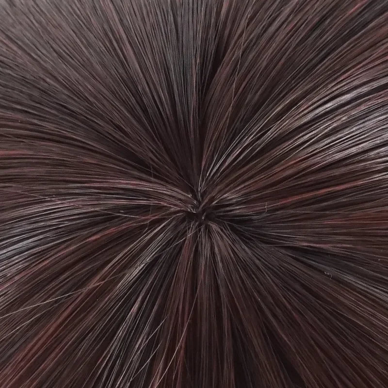 Anime Megumin Cosplay Wig 32cm Short Hair Heat Resistant Synthetic Wigs