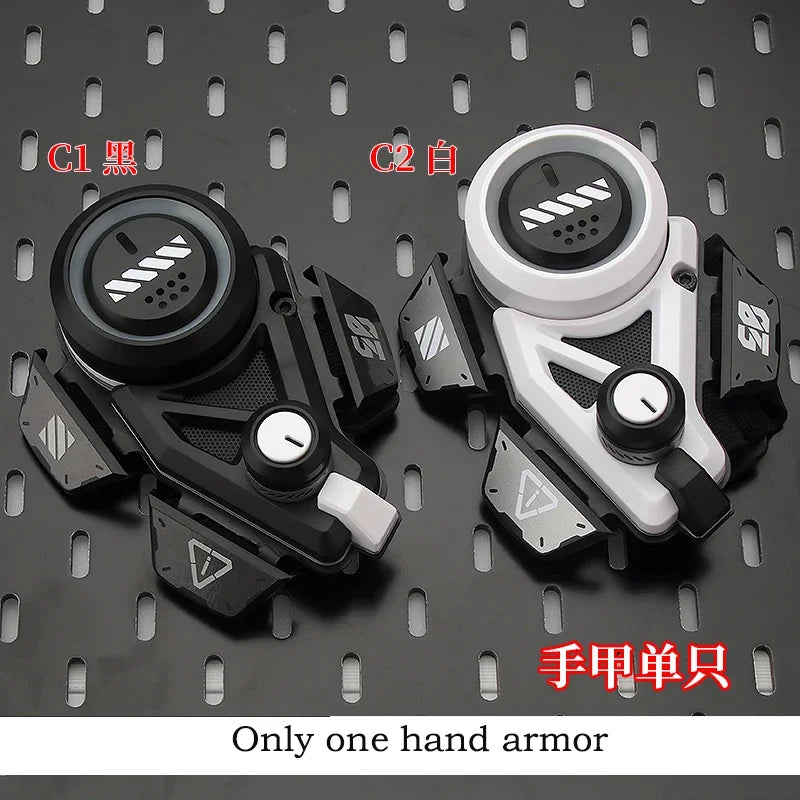 Game Cyber-Punk Mask Cat Ears Cosplay Headwear Accessories Sci-fi mechanical mechs Mask Hand Armor Cosplay Props Halloween