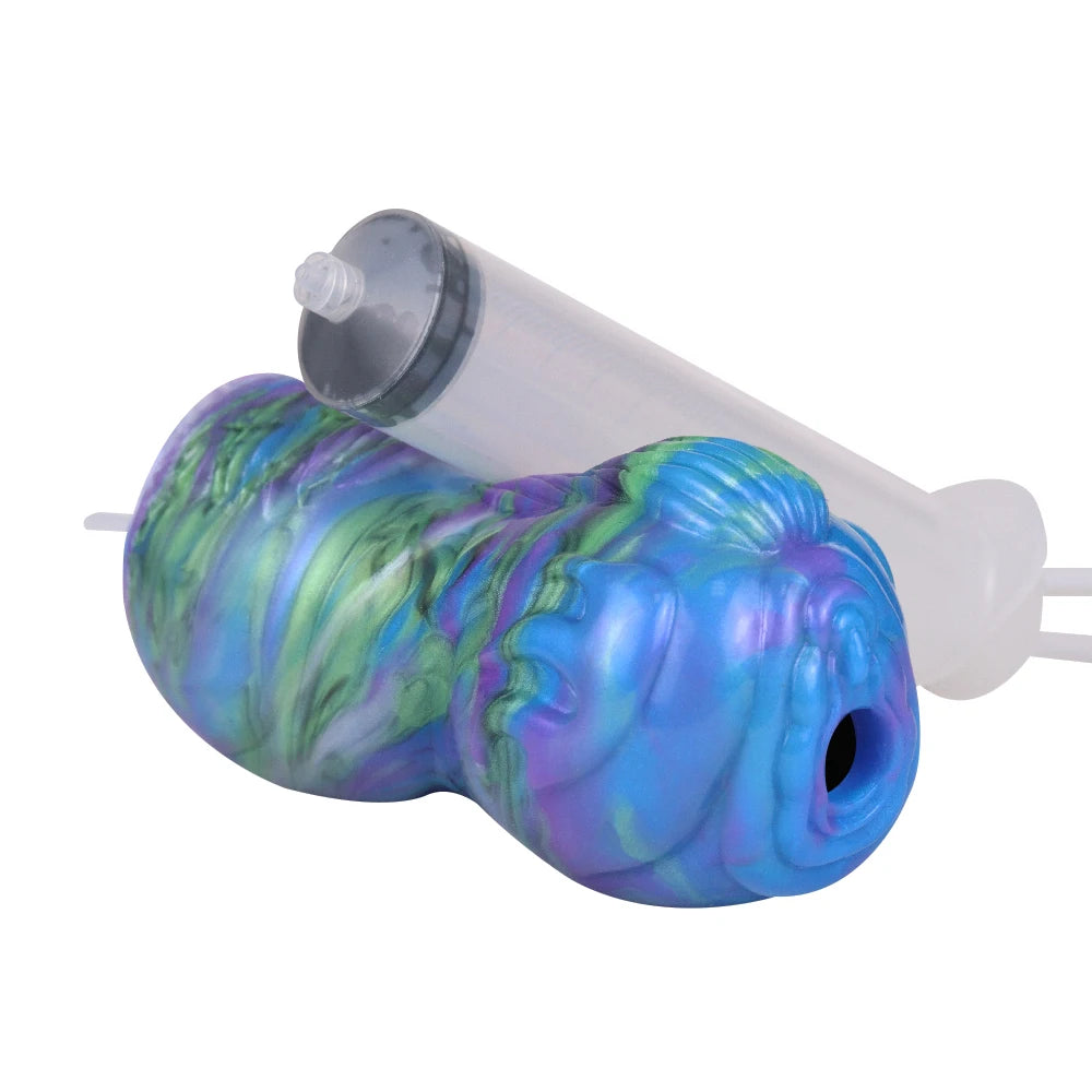 ASHBURN Silicone variety Fantasy MONSTER Realistic Ejaculation Pussy Male Masturbator Squirting Liquid Silicone Sex Toy For Men