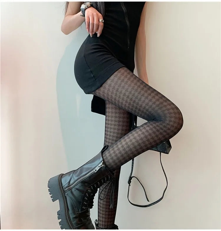 Letter Stockings Nightclub Party Accessories JK Sexy Diamonds Fishnet Tights Women Pantyhose Printed Designer Tights