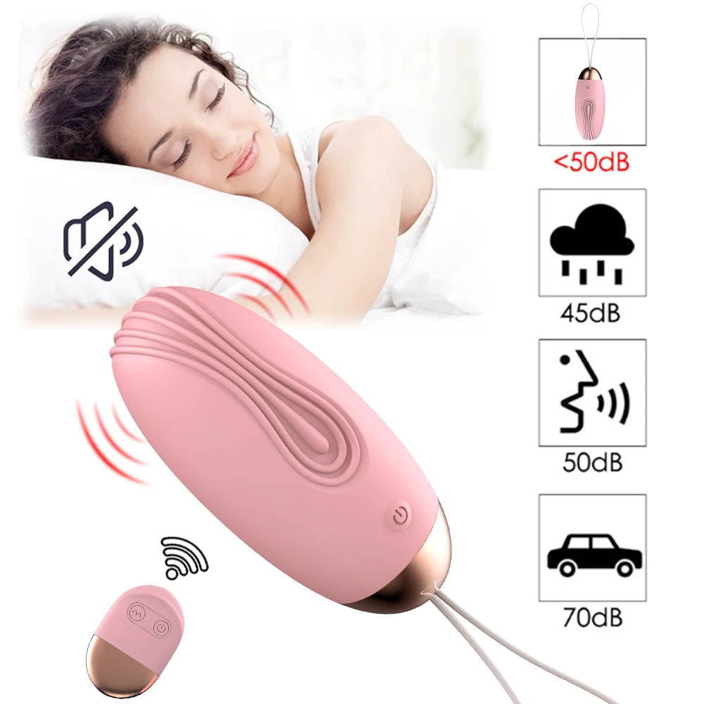 Sex Toys for Woman Wireless Remote Control 10 Speeds Vibrating Eggs Clitoris Stimulator Vaginal Massage Ball G- Spot Vibrators