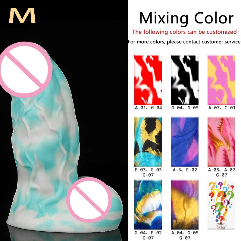 Nothosaur BANNER Green Monster Anal Plug Dildo Soft Butt Masturbator Anus Dilator Realistic Penis Adult Sex Toy Stimulator